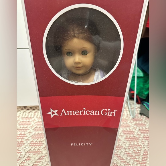 American Girl Other - Felicity Striped Purple Dress Doll